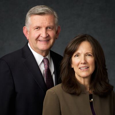 President Benson Porter and Sister Kerry Porter